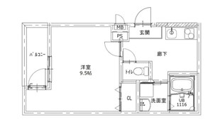 フジパレス阪急園田ＷＥＳＴⅢ番館の物件間取画像